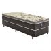 Cama Box Conjugado Solteiro com Colchão (88x71x188) Opala Gazin CR35332 Marrom