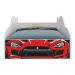 Cama Carro 100% MDF Infantil Montessoriana com Colchão Incluso Multimóveis MP4323 Vermelho
