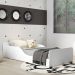 Cama Infantil Montessoriana com Colchão Incluso 70 x 150 cm 100% MDF Melissa Plus Multimóveis Branca