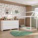 Cama Infantil Montessoriana com Colchão Incluso e Cômoda Bambolê Multimóveis MX4288 Branco