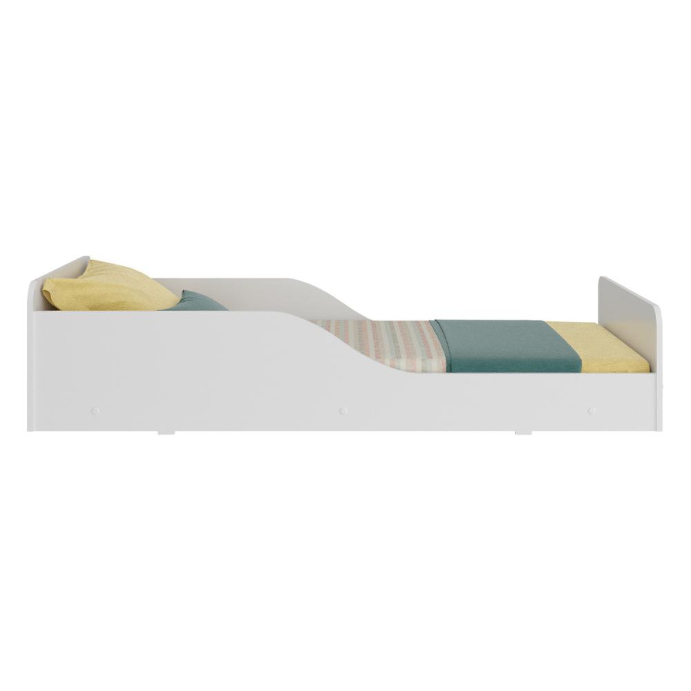 Cama Infantil Montessoriana para colchão 70x150cm 100% MDF Suspiro Multimóveis BB2379 Branco