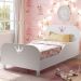 Cama Infantil com Colchão Incluso 70 x 150 cm 100% MDF Realeza Multimóveis Branca