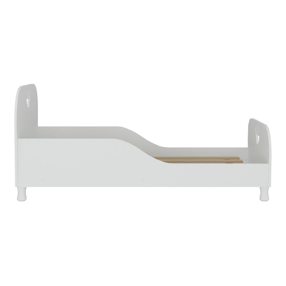 Cama Infantil para colchão 70x150cm 100% MDF Majestade Multimóveis BB2321 Branco