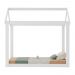 Cama Montessoriana Infantil Bambolê com Colchão Incluso Multimóveis EX4011 Branco
