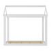 Cama Montessoriana Infantil Bambolê com Colchão Incluso Multimóveis EX4011 Branco