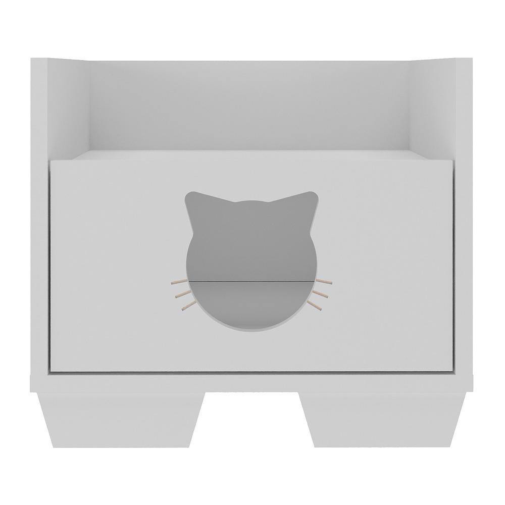 Cama Pet para Gato com 1 Gaveta Multimóveis MP4127 Branca