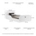 Cama Solteiro Montessoriana Encantada Multimóveis FG4016 Branca
