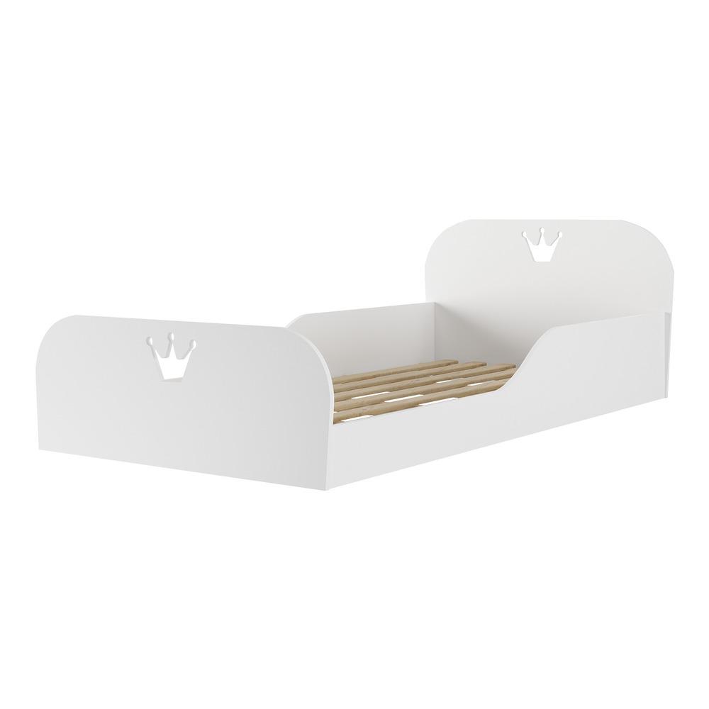 Cama Solteiro Montessoriana Encantada Multimóveis FG4016 Branca