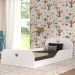 Cama Solteiro Montessoriana com Colchão Incluso Encantada Multimóveis Branca
