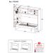 Cama Solteiro com Guarda-Roupa para colchão 88 x 188 cm Multimóveis FG2650 Branca