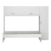 Cama Solteiro com Guarda-Roupa para colchão 88 x 188 cm Multimóveis FG2650 Branca