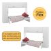 Cama Solteiro com Guarda-Roupa/Roupeiro para colchão 88 x 188 cm Multimóveis Branco