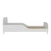 Cama Solteiro para colchão 88x188cm 100% MDF Majestade Multimóveis BB2320 Branco