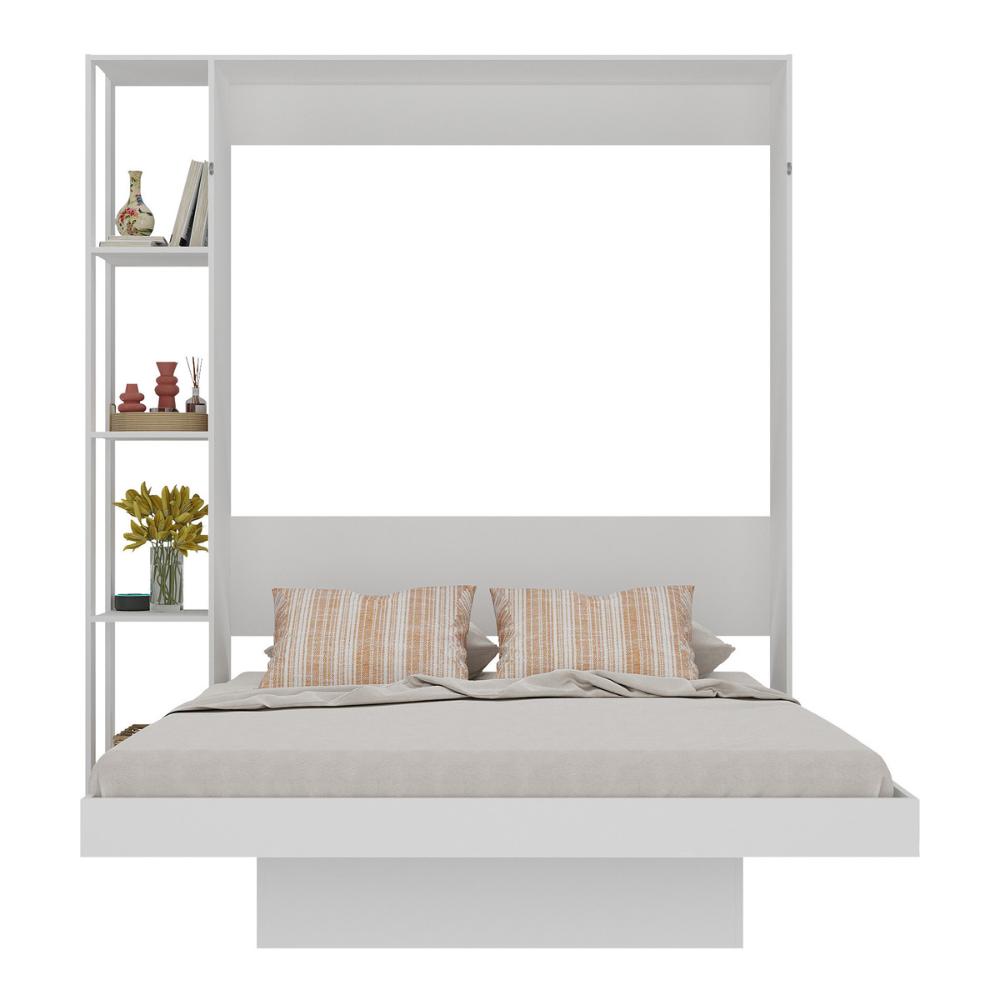 Cama de Casal Articulada para Colchão 138x188cm Multimóveis MP4380 Branco