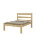 Cama de Casal Madeira Maciça para Colchão 128/138x188cm Multimóveis CR35255 - Natural