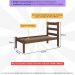 Cama de Solteiro Madeira Maciça para Colchão 78/88x188cm Multimóveis CR35254 Imbuia