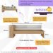 Cama de Solteiro com Colchão Incluso Baú Embutido e Prateleira Multimóveis MP4260 Rustic/Branco