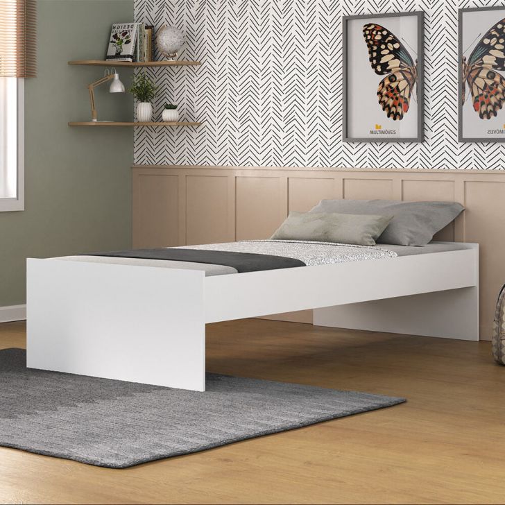 Cama Multifuncional Multimoveis Blanco