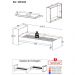 Cama de Solteiro com Colchão Incluso e Baú Embutido Multimóveis MP4232 Branco