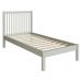 Cama de Solteiro de Madeira Maciça para Colchão 88x188cm Multimóveis CR35277 - Verde Frost