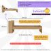 Cama de Solteiro para Colchão 188 x 78cm com Baú Embutido Multimóveis MP4229 Rustic