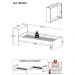 Cama de Solteiro para Colchão 188 x 78cm com Baú Embutido Multimóveis MP4229 Rustic