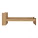 Cama de Solteiro para Colchão 188 x 78cm com Baú Embutido Multimóveis MP4229 Rustic