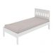 Cama de Solteiro para Colchão 88 x 188 cm Multimóveis CR35010 Branca