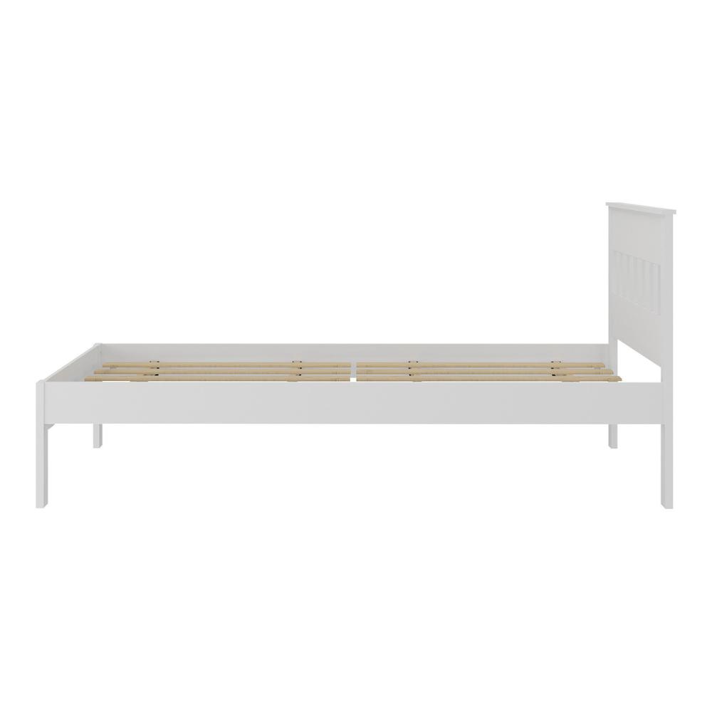Cama de Solteiro para Colchão 88 x 188 cm Multimóveis CR35253 Branco