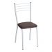 Conjunto Mesa de Jantar 115cm com 6 Cadeiras Multimóveis CR50137 Branco/Marrom