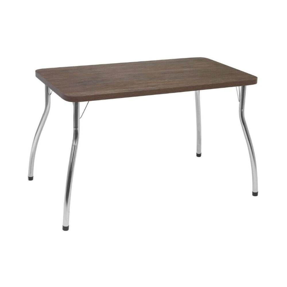 Conjunto Mesa de Jantar 115cm com 6 Cadeiras Multimóveis CR50143 Marrom