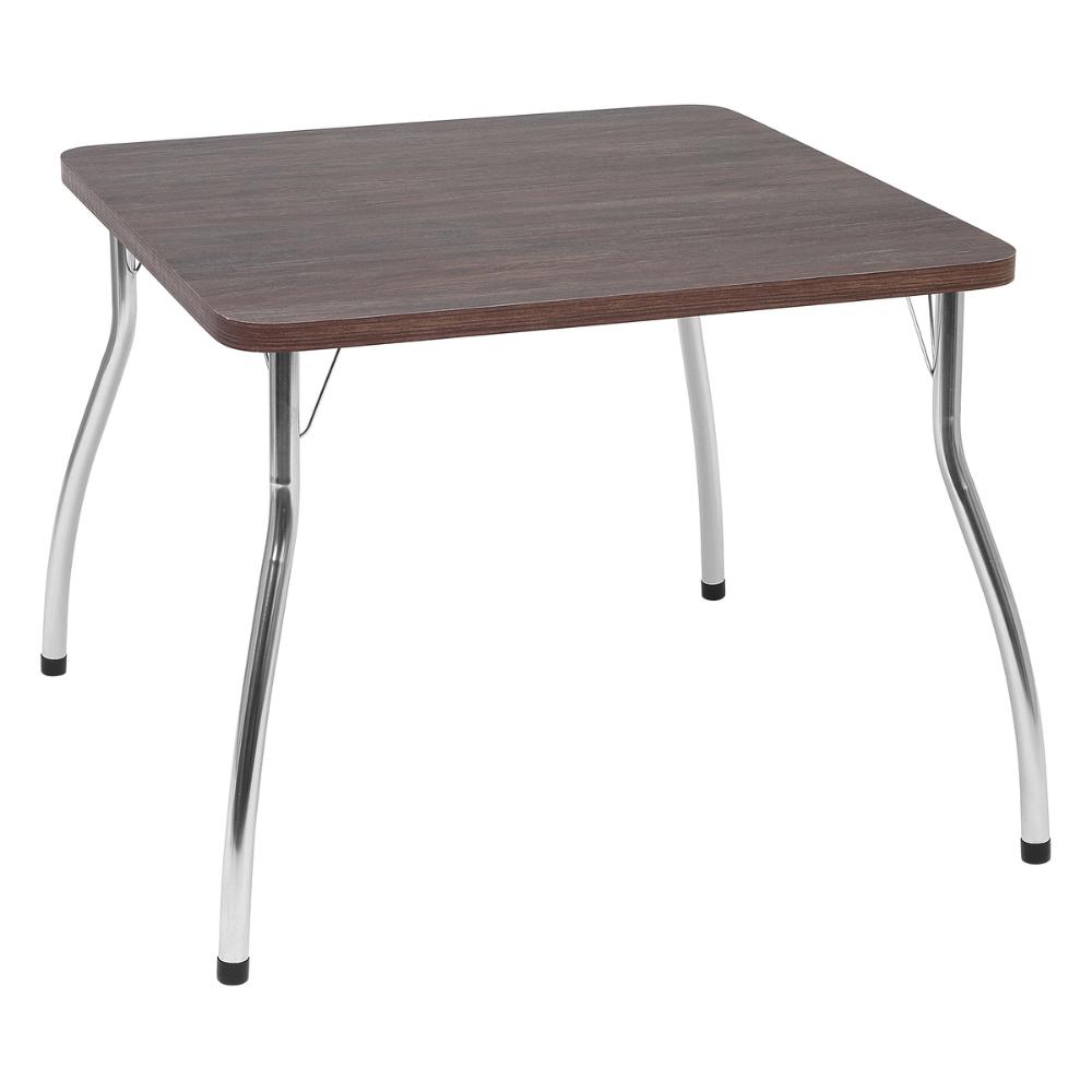 Conjunto Mesa de Jantar 90cm com 4 Cadeiras Multimóveis CR50142 Marrom