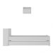Conjunto Quarto Bicama com Baú e Mesa de Cabeceira Suspensa Multimóveis MP4119 Branco