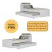 Conjunto Quarto Bicama com Colchão e Baú/Mesa de Cabeceira Suspensa Multimóveis MP4221 Branco
