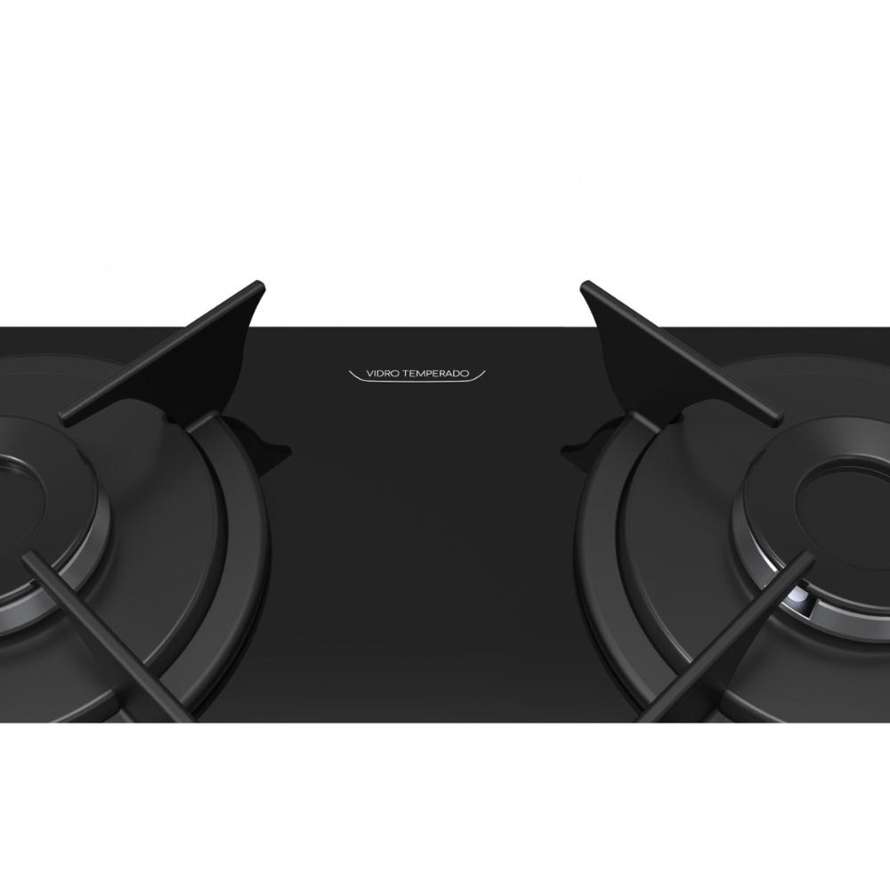 Cooktop 4 Bocas a Gás Realce Bivolt CR224 Preto