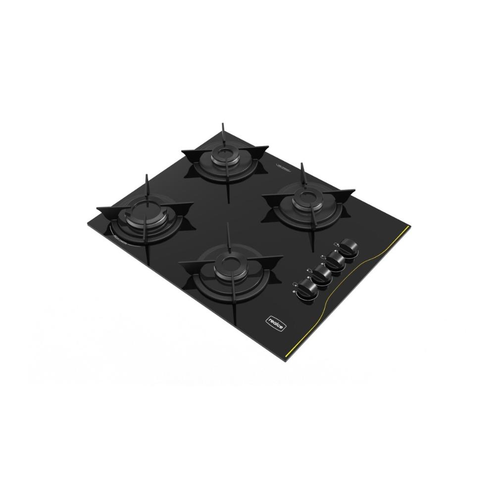 Cooktop 4 Bocas a Gás Realce Bivolt CR224 Preto
