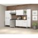 Cozinha Compacta Multimóveis Xangai Classic FG3156 com Armário e Balcão Branca