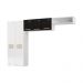 Cozinha Compacta de Aço 3 Peças com Aéreo Nicho e Paneleiro Multimóveis CR20365 Branco/Preto