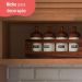 Cozinha Completa Modulada 5 Peças com Balcão Multimóveis CR20408 Freijó/Branco