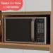Cozinha Completa Modulada 6 Peças com Balcão para Cooktop Multimóveis CR20410 Freijó/Branco