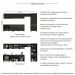 Cozinha Modulada Completa 357cm 6 Peças com Balcão para Cooktop Veneza Multimóveis MP2277 Preto/Dourado