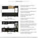 Cozinha Modulada Completa Compacta 287cm com Balcão para Cooktop Veneza Multimóveis MP2269 Preto/Dourado