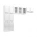 Cozinha de Aço Compacta 3 Peças Rose Multimóveis CR6101 Branco
