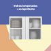 Cozinha de Aço Compacta 3 Peças Rose Multimóveis CR6101 Branco