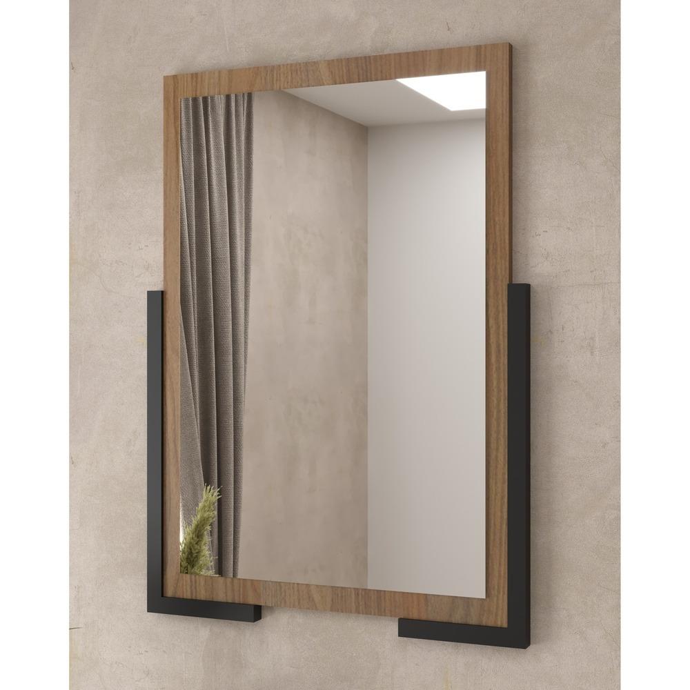 Espelheira para Banheiro 46cm Multimóveis CR10109 Noce