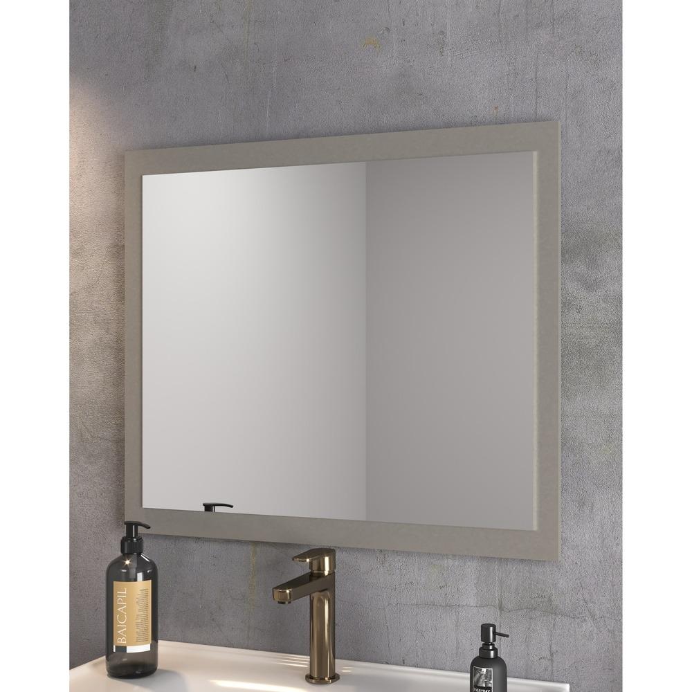 Espelheira para Banheiro 60cm Multimóveis CR10111 Cimento