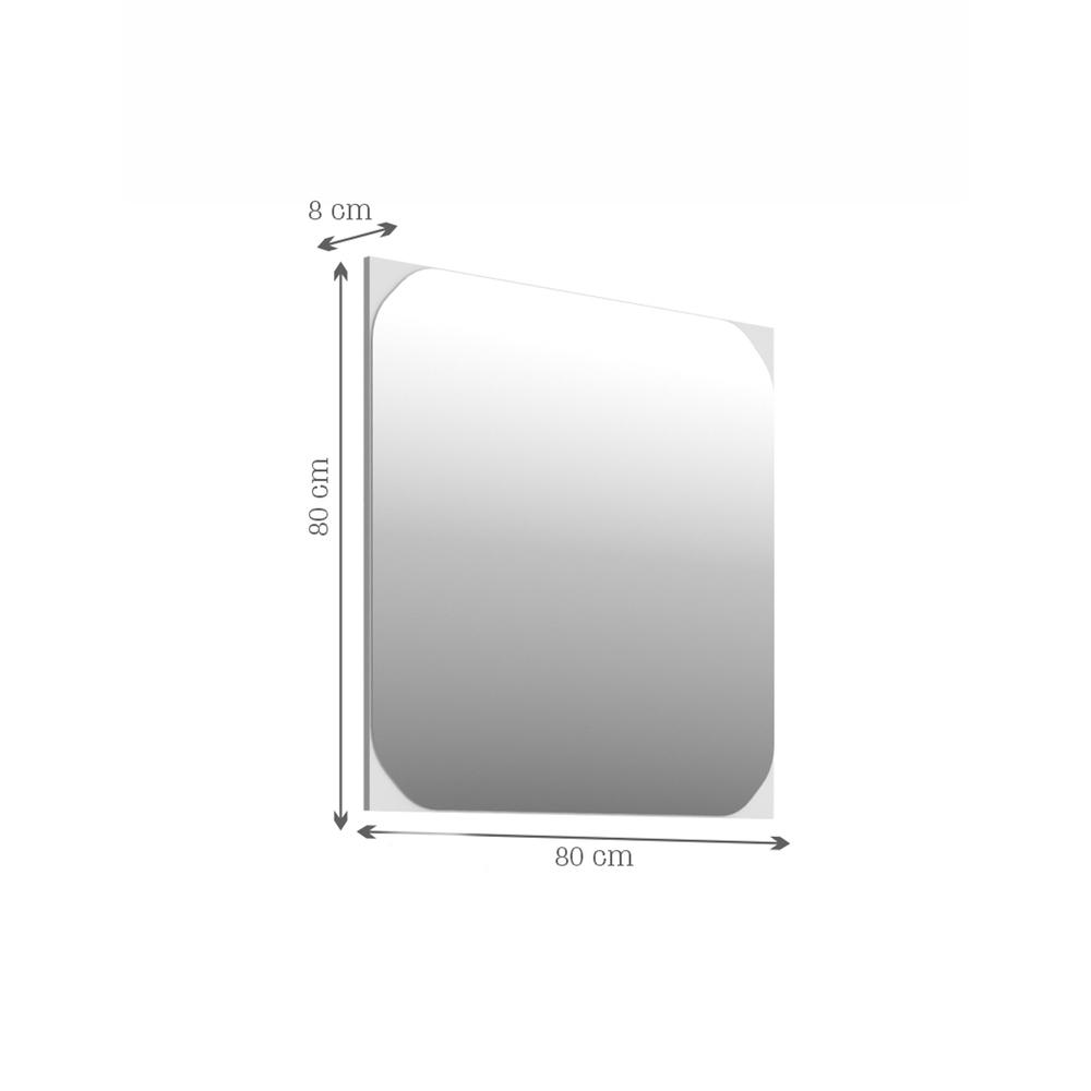 Espelheira para Banheiro 80cm Multimóveis CR10079 Cimento