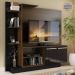 Estante Home Theater com Suporte P/TV até 55'' Denver Multimóveis Duna/Preto