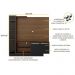 Estante Home Theater com Suporte P/TV até 55'' Denver Multimóveis Duna/Preto