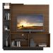 Estante Home Theater com Suporte P/TV até 55'' Denver Multimóveis Duna/Preto